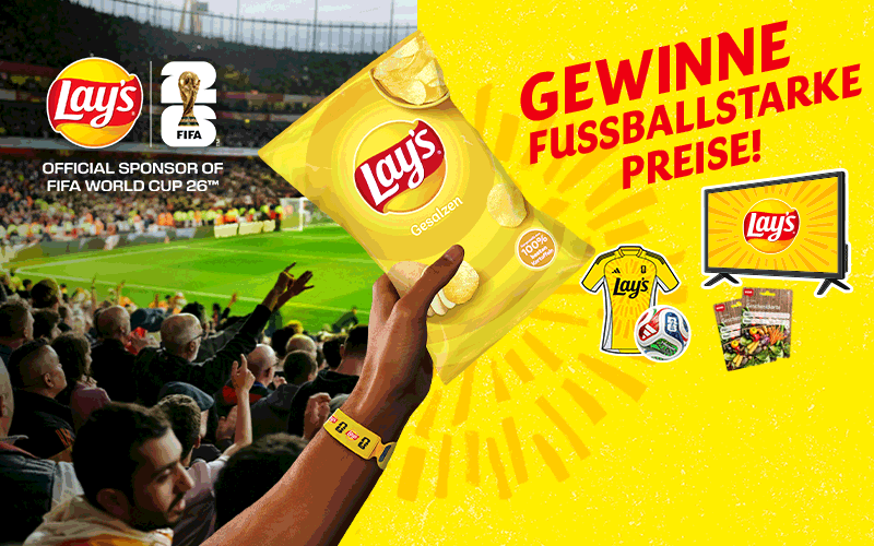 REWE Kassenbon Gewinnspiel mit Lay's und Doritos