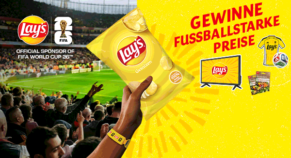 REWE Kassenbon Gewinnspiel mit Lay's und Doritos