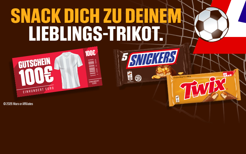REWE Kassenbon Gewinnspiel mit Mars