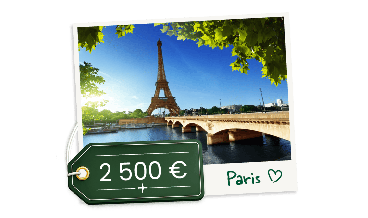 Gewinne eine Reise nach Paris