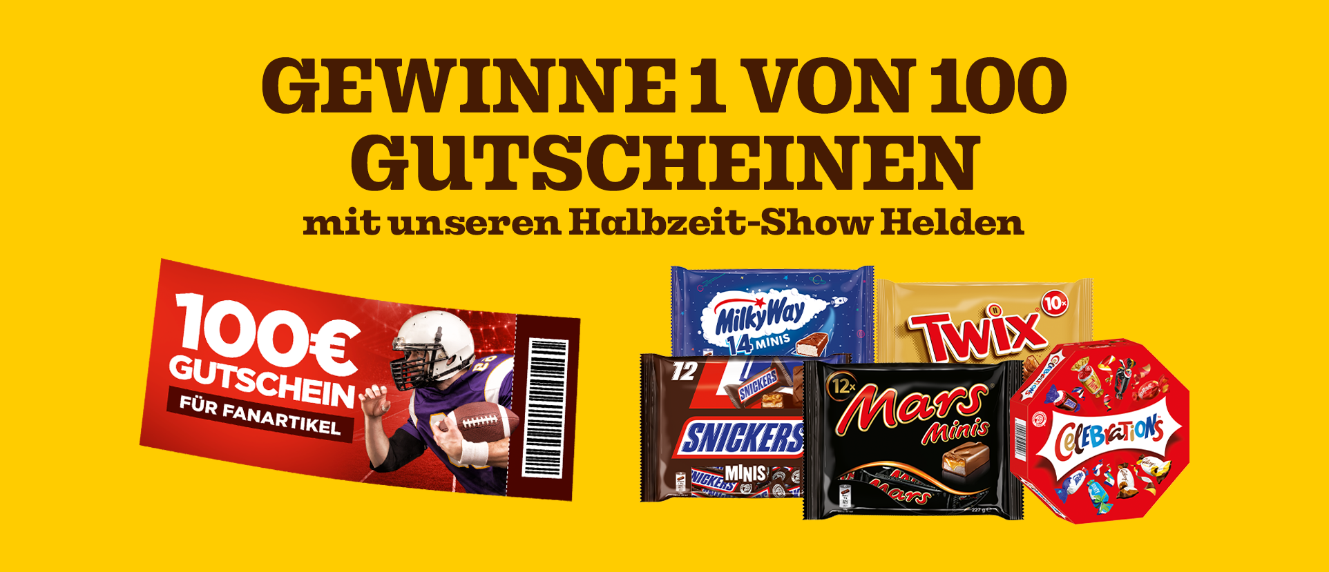 REWE Kassenbon Gewinnspiel mit Mars Wrigley
